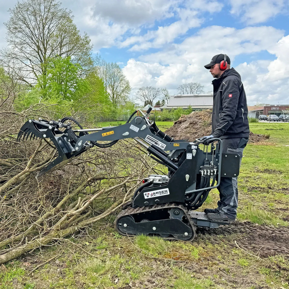 Miniładowarka gąsienicowa Jansen KL-200, Kompaktowa ładowarka, Multilader - Kompaktroomiklaadur: pilt 4 Miniładowarka gąsienicowa Jansen KL-200, Kompaktowa ładowarka, Multilader - Kompaktroomiklaadur: pilt 4