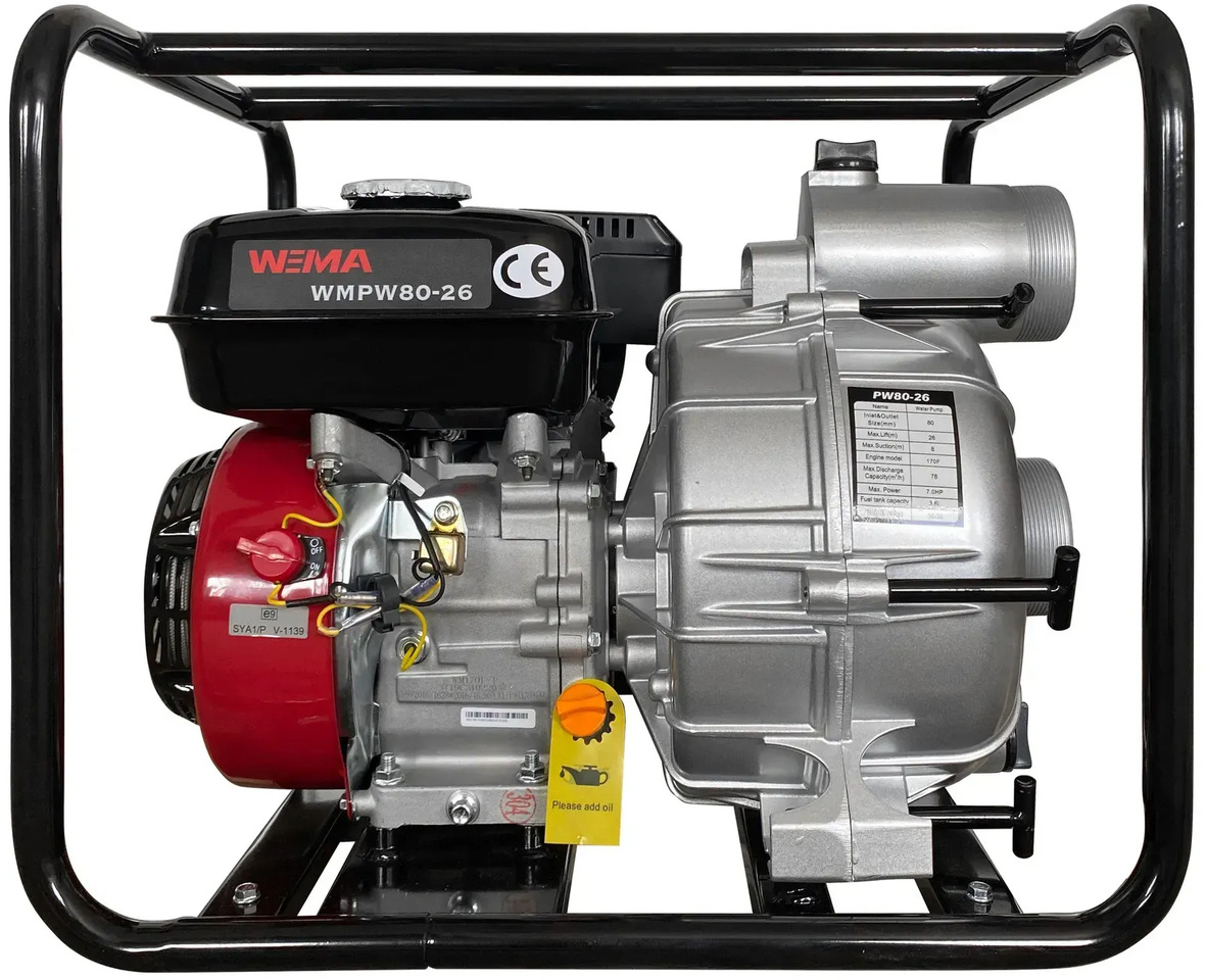 Motopompa WEIMA 80-26 78000L/h 7KM DO BRUDNEY WODY SPALINOWA - Veepump: pilt 2 Motopompa WEIMA 80-26 78000L/h 7KM DO BRUDNEY WODY SPALINOWA - Veepump: pilt 2