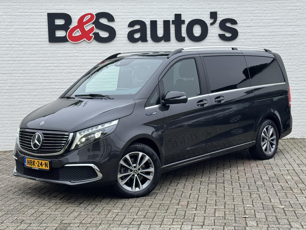 Mercedes-Benz EQV-300 L2 Avantgarde Burmester 7 persoons Stoelkoeling Elektrische schuifdeuren Middenconsole - Mikrobuss: pilt 1 Mercedes-Benz EQV-300 L2 Avantgarde Burmester 7 persoons Stoelkoeling Elektrische schuifdeuren Middenconsole - Mikrobuss: pilt 1