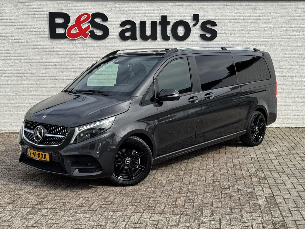 Mercedes-Benz V-Klasse-300d L3 Avantgarde AMG 360 Camera Burmester Groot scherm Adaptieve cruise - Meeskonnaauto: pilt 1 Mercedes-Benz V-Klasse-300d L3 Avantgarde AMG 360 Camera Burmester Groot scherm Adaptieve cruise - Meeskonnaauto: pilt 1