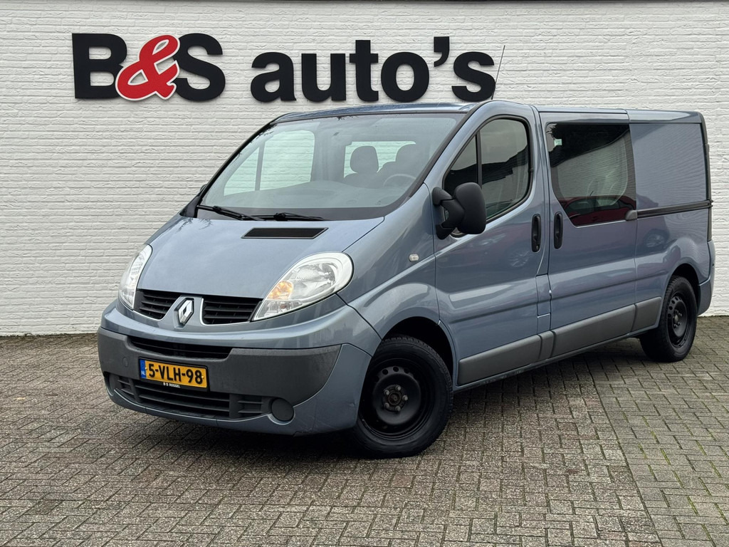 Renault Trafic-2.0 dCi T29 L2H1 dubbele cabine cruise control Airco Bluetooth 2x schuifdeur Laadruimte bekleed Parkeersensoren - Meeskonnaauto: pilt 1 Renault Trafic-2.0 dCi T29 L2H1 dubbele cabine cruise control Airco Bluetooth 2x schuifdeur Laadruimte bekleed Parkeersensoren - Meeskonnaauto: pilt 1