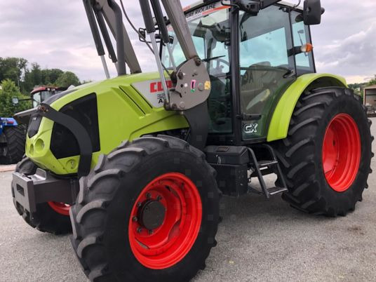 Claas AXOS 320 CX tracteur + chargeur Mailleux MX T408 - Traktor: pilt 3 Claas AXOS 320 CX tracteur + chargeur Mailleux MX T408 - Traktor: pilt 3