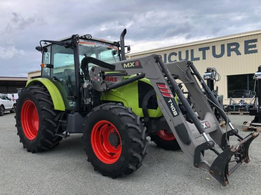 Claas AXOS 320 CX tracteur + chargeur Mailleux MX T408 - Traktor: pilt 1 Claas AXOS 320 CX tracteur + chargeur Mailleux MX T408 - Traktor: pilt 1