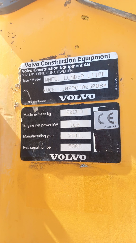 Volvo L110F - Rataslaadur: pilt 3 Volvo L110F - Rataslaadur: pilt 3