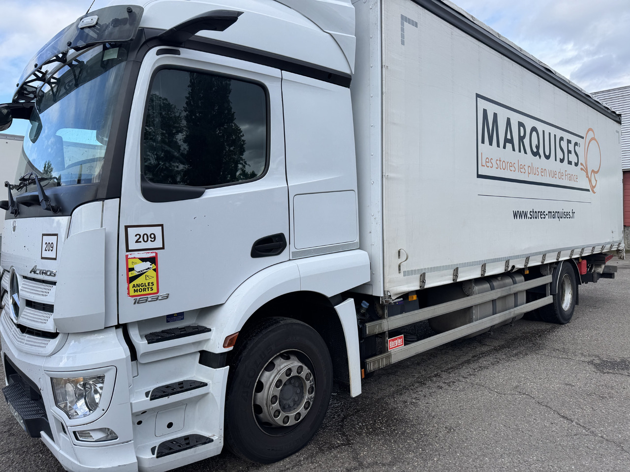 MERCEDES-BENZ Actros - Tent veoauto: pilt 2 MERCEDES-BENZ Actros - Tent veoauto: pilt 2
