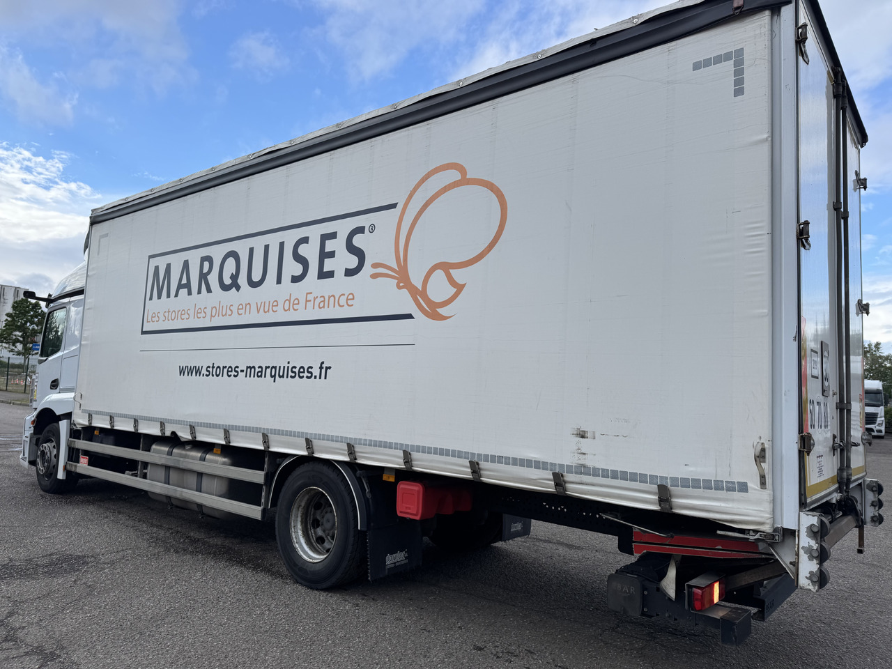 MERCEDES-BENZ Actros - Tent veoauto: pilt 3 MERCEDES-BENZ Actros - Tent veoauto: pilt 3