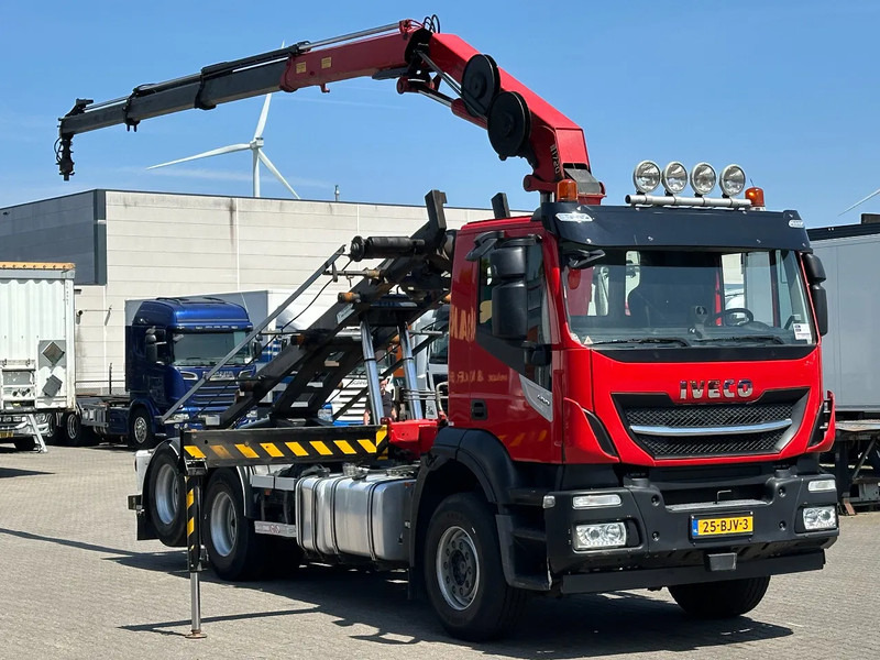 Iveco Stralis 400 6x2 HMF 1720 K3 Kraan Met 24T HTS Kabel Systeem / Rotator / Euro 6 - Veoauto - kaablisüsteem, Kraanaga veoauto: pilt 3 Iveco Stralis 400 6x2 HMF 1720 K3 Kraan Met 24T HTS Kabel Systeem / Rotator / Euro 6 - Veoauto - kaablisüsteem, Kraanaga veoauto: pilt 3