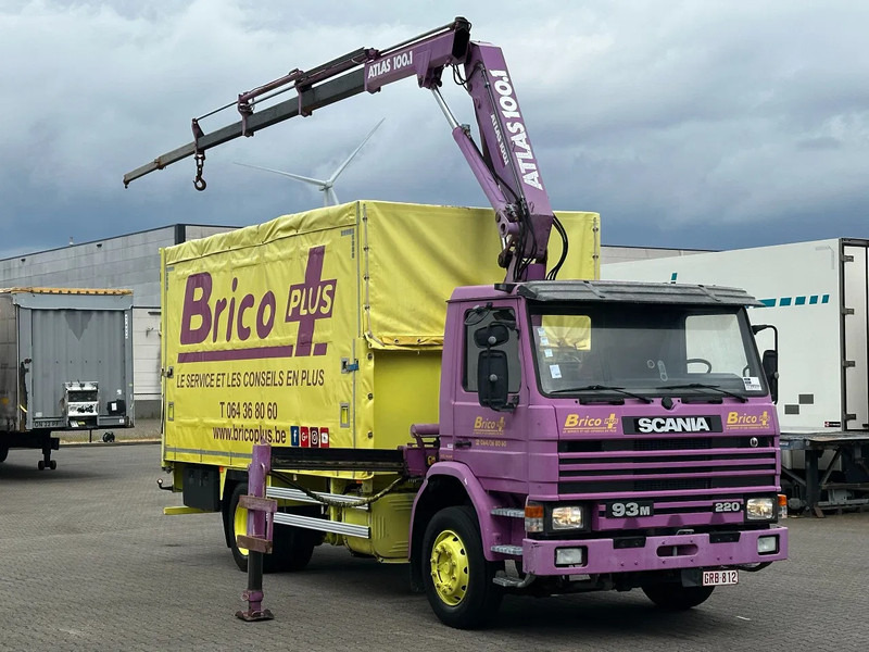 Scania 93M 220 4x2 Atlas 100.1 Crane / Manual / Euro 1 *TOP* - Kraanaga veoauto: pilt 4 Scania 93M 220 4x2 Atlas 100.1 Crane / Manual / Euro 1 *TOP* - Kraanaga veoauto: pilt 4