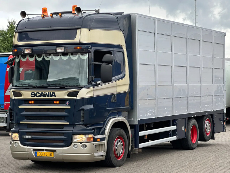 Scania R420 6x2 Topline / 3 Stock Animal Transport / Retarder / Euro 5 - Loomaveok: pilt 1 Scania R420 6x2 Topline / 3 Stock Animal Transport / Retarder / Euro 5 - Loomaveok: pilt 1
