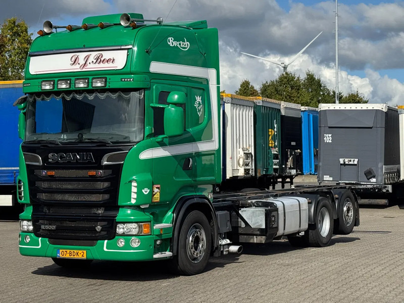 Scania R500 V8 6x2 Retarder Chassis WB 5.10 - Kabiinišassiiga veoauto: pilt 1 Scania R500 V8 6x2 Retarder Chassis WB 5.10 - Kabiinišassiiga veoauto: pilt 1