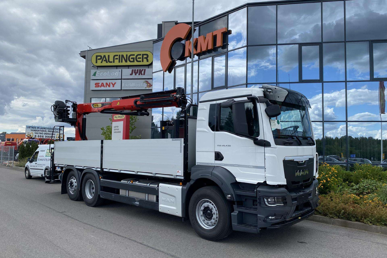 MAN TGS 26.430 - Kraanaga veoauto, Madelveok/ Platvormveok: pilt 1 MAN TGS 26.430 - Kraanaga veoauto, Madelveok/ Platvormveok: pilt 1