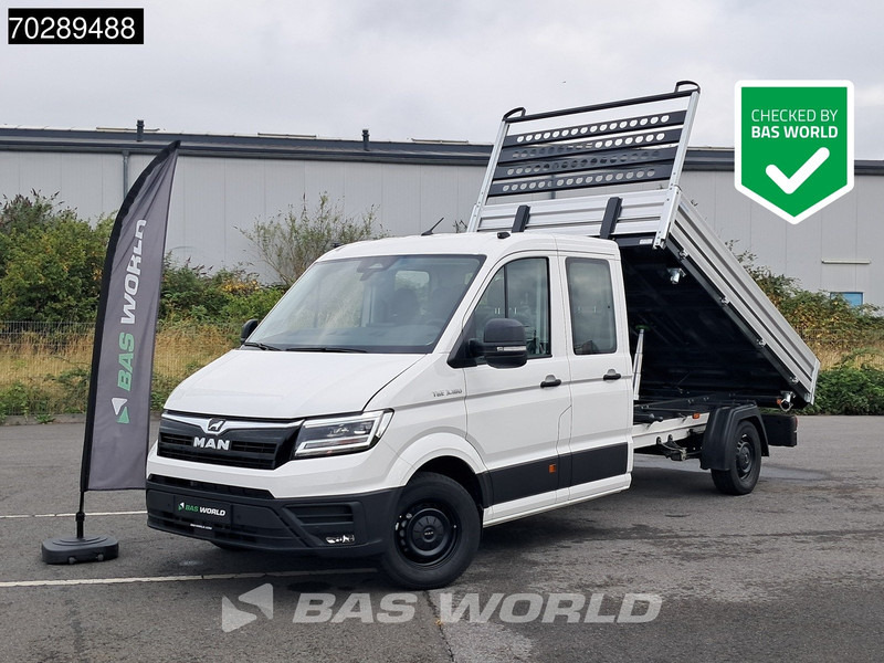 MAN TGE 3.180 Neu! Dreiseitenkipper Automatik 180PS LED Klima Tempomat 2,5t AHK Euro6 Kipper 10m3 A/C Towbar Cruise control - Tarbesõiduk kallur: pilt 1 MAN TGE 3.180 Neu! Dreiseitenkipper Automatik 180PS LED Klima Tempomat 2,5t AHK Euro6 Kipper 10m3 A/C Towbar Cruise control - Tarbesõiduk kallur: pilt 1