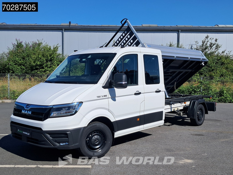 MAN TGE 3.180 Neu! Dreiseitenkipper Automatik 2025 Facelift 180PS AHK LED Klima Tempomat Navi ACC Euro6 Kieper 3m3 A/C Towbar Cruise control - Tarbesõiduk kallur: pilt 2 MAN TGE 3.180 Neu! Dreiseitenkipper Automatik 2025 Facelift 180PS AHK LED Klima Tempomat Navi ACC Euro6 Kieper 3m3 A/C Towbar Cruise control - Tarbesõiduk kallur: pilt 2