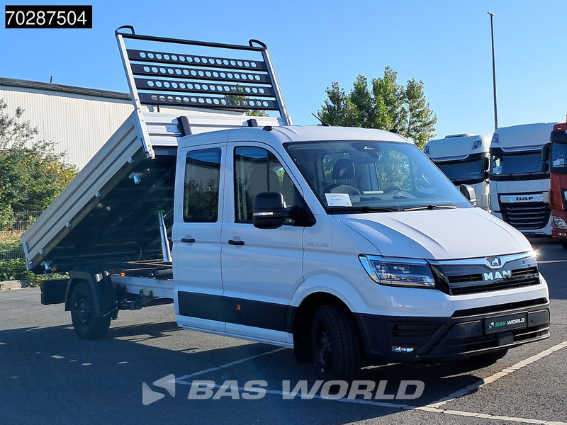 MAN TGE 3.180 Neu! Dreiseitenkipper Automatik 2025 Facelift 180PS AHK LED Klima Tempomat Navi ACC Euro6 Kieper 3m3 A/C Towbar Cruise control - Tarbesõiduk kallur: pilt 3 MAN TGE 3.180 Neu! Dreiseitenkipper Automatik 2025 Facelift 180PS AHK LED Klima Tempomat Navi ACC Euro6 Kieper 3m3 A/C Towbar Cruise control - Tarbesõiduk kallur: pilt 3