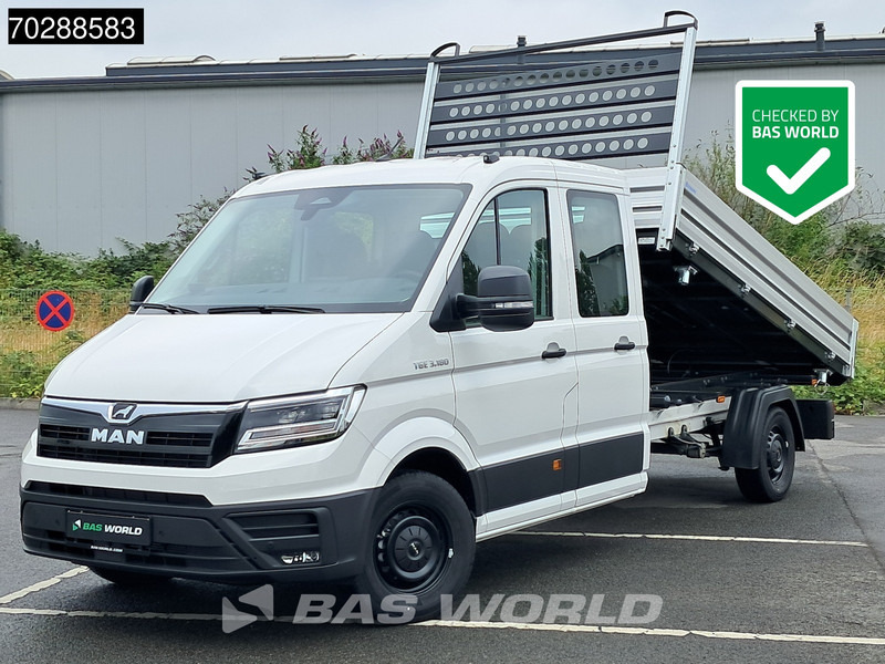 MAN TGE 3.180 Neu! Dreiseitenkipper Automatik 2025 Facelift 180PS AHK LED Klima Tempomat Navi ACC Euro6 Kieper 3m3 - Tarbesõiduk kallur: pilt 1 MAN TGE 3.180 Neu! Dreiseitenkipper Automatik 2025 Facelift 180PS AHK LED Klima Tempomat Navi ACC Euro6 Kieper 3m3 - Tarbesõiduk kallur: pilt 1