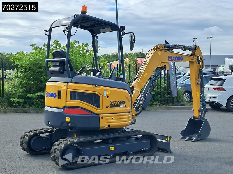 Uus Miniekskavaator XCMG XE27 E 2 JAHRE HERSTELLERGARANTIE - YANMAR MOTOR: pilt 7