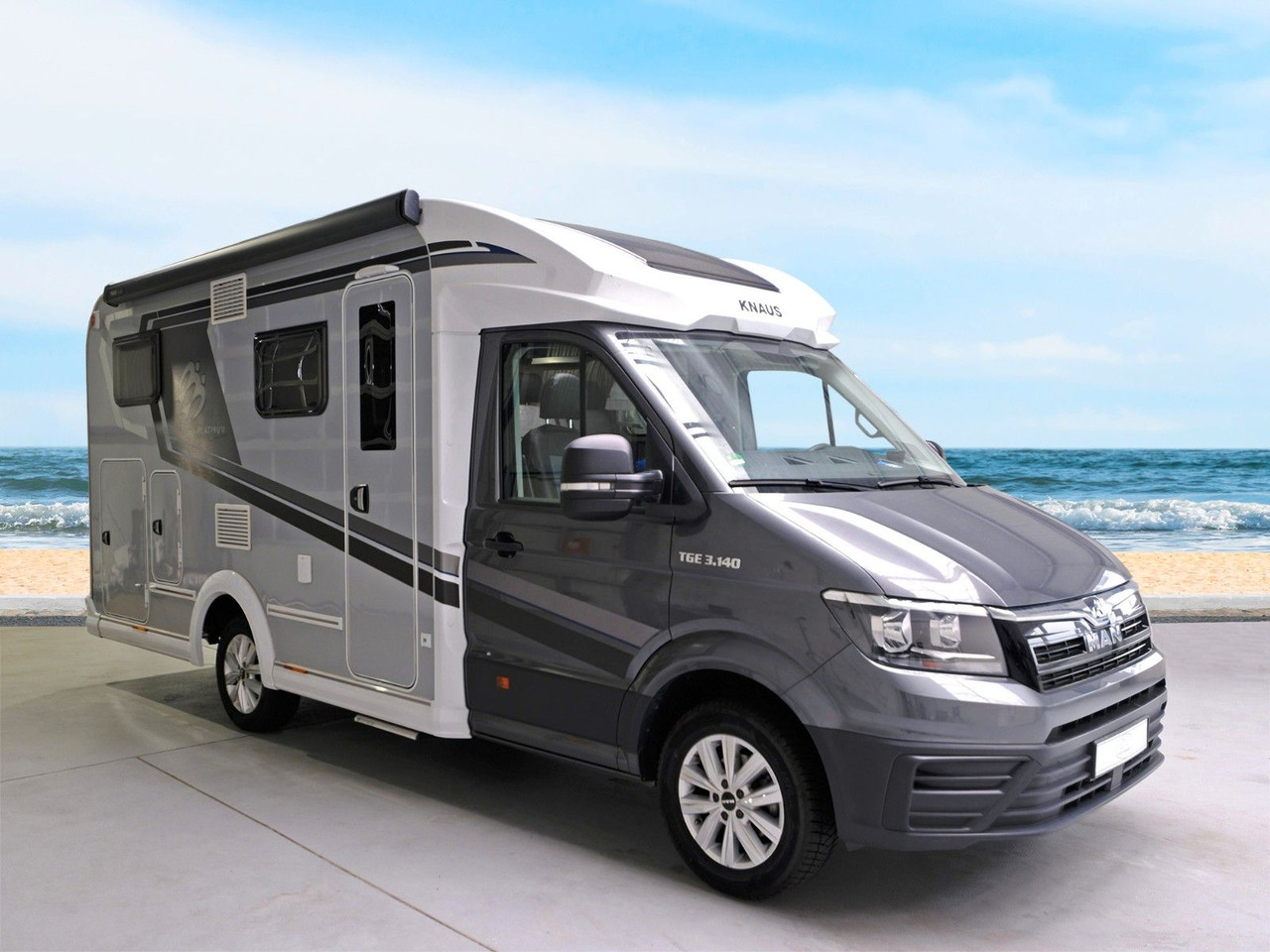 Knaus Van TI 650 MEG Platinium Selection/Einzelbetten - Poolintegreeritud matkaauto: pilt 1 Knaus Van TI 650 MEG Platinium Selection/Einzelbetten - Poolintegreeritud matkaauto: pilt 1