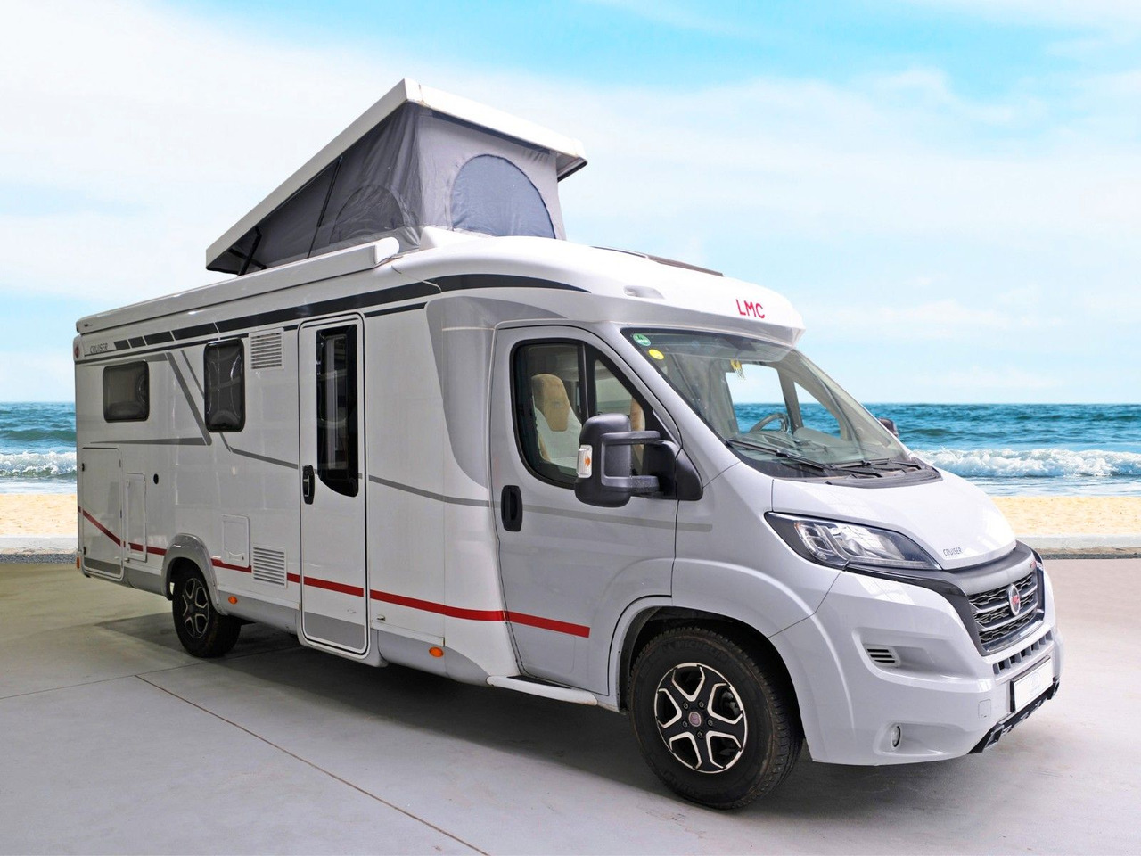 LMC Cruiser 732G/Automatik/Einzelbetten+Aufstelldach - Poolintegreeritud matkaauto: pilt 1 LMC Cruiser 732G/Automatik/Einzelbetten+Aufstelldach - Poolintegreeritud matkaauto: pilt 1