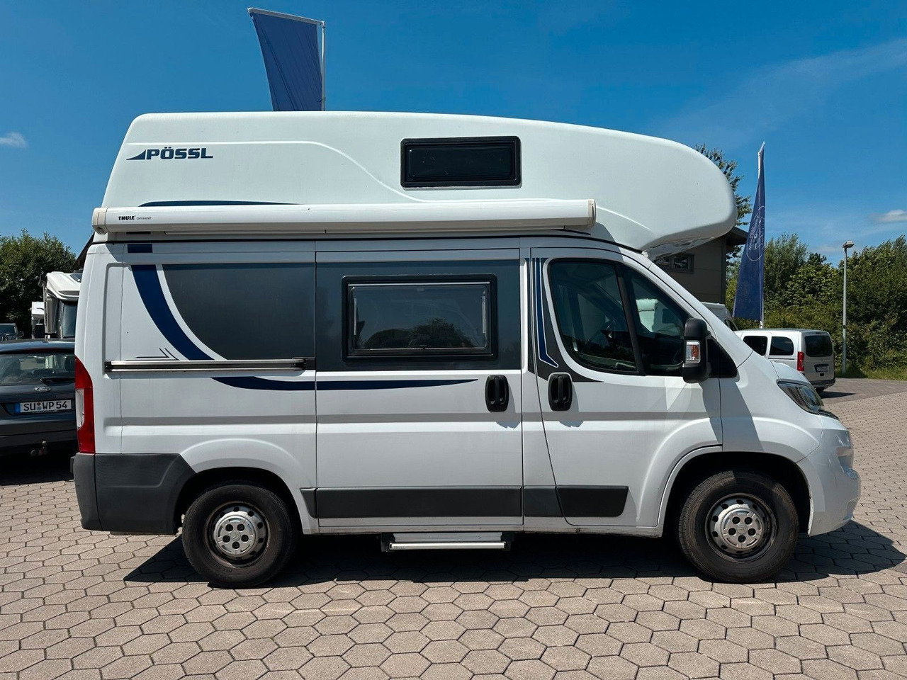 Pössl Vario 499/Hubbett/Klima/Markise/Finanzierung - Campervan: pilt 3 Pössl Vario 499/Hubbett/Klima/Markise/Finanzierung - Campervan: pilt 3