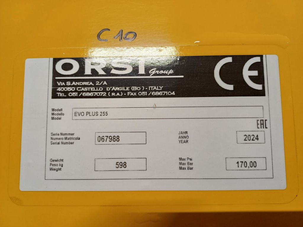 Uus Hooldusniiduk/ Multšer ORSI EVO Plus 255 (20837): pilt 7