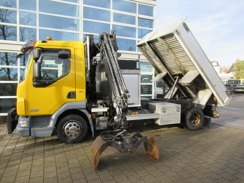 DAF LF45.160 EEV Kipper + HIAB 044 D-3 RF Kran Crane - Kallurauto, Kraanaga veoauto: pilt 5 DAF LF45.160 EEV Kipper + HIAB 044 D-3 RF Kran Crane - Kallurauto, Kraanaga veoauto: pilt 5