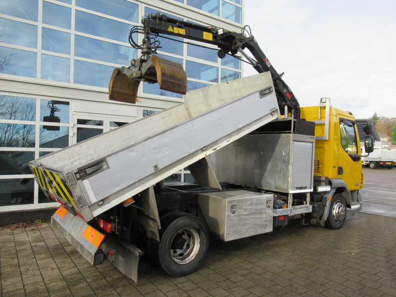 DAF LF45.160 EEV Kipper + HIAB 044 D-3 RF Kran Crane - Kallurauto, Kraanaga veoauto: pilt 4 DAF LF45.160 EEV Kipper + HIAB 044 D-3 RF Kran Crane - Kallurauto, Kraanaga veoauto: pilt 4