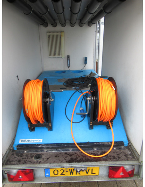 Hapert EA R + Osmoworks 850L Telewash Gesloten aanhanger - Furgoonjärelhaagis: pilt 2 Hapert EA R + Osmoworks 850L Telewash Gesloten aanhanger - Furgoonjärelhaagis: pilt 2