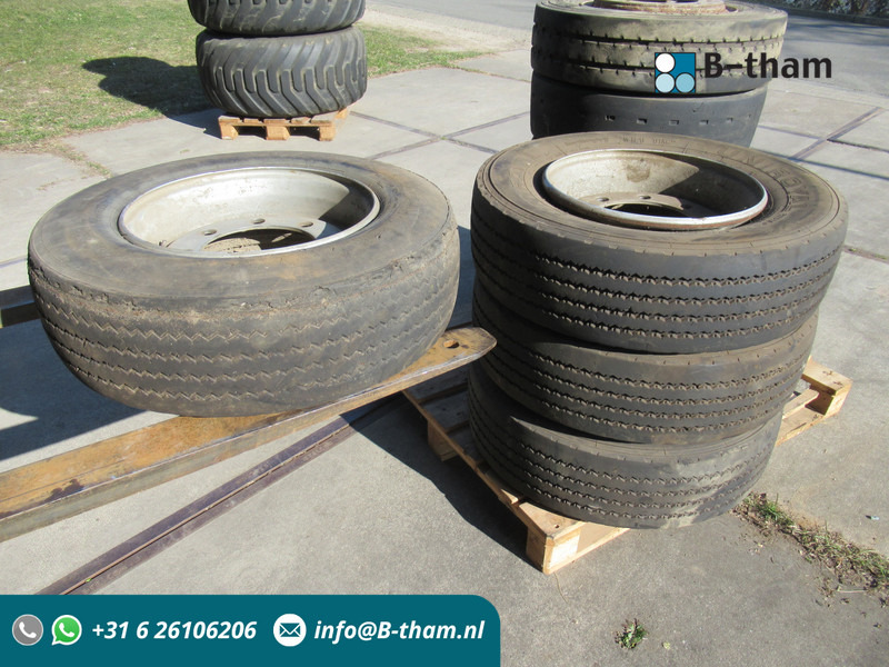 MEFRO 4 x Velg 17.5x6.75 + band Veldhuizen - Komplektne ratas - Veoauto: pilt 1 MEFRO 4 x Velg 17.5x6.75 + band Veldhuizen - Komplektne ratas - Veoauto: pilt 1