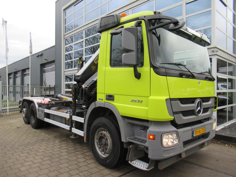 Mercedes-Benz ACTROS 2532 6x2 Palift T20 + Palfinger PK18002-EH Haak - Kraan - Konkstõstukiga veoauto, Kraanaga veoauto: pilt 3 Mercedes-Benz ACTROS 2532 6x2 Palift T20 + Palfinger PK18002-EH Haak - Kraan - Konkstõstukiga veoauto, Kraanaga veoauto: pilt 3