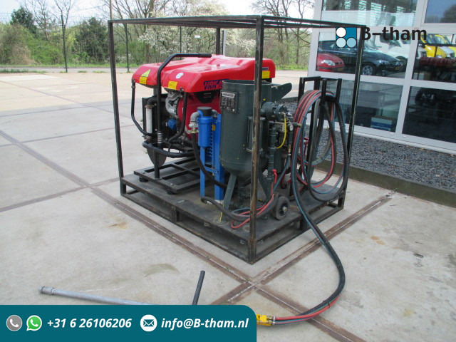 Rotair / Flirok MOBIELE ZAND Straal unit Graffiti Cleaner - Puhastusmasin: pilt 1 Rotair / Flirok MOBIELE ZAND Straal unit Graffiti Cleaner - Puhastusmasin: pilt 1