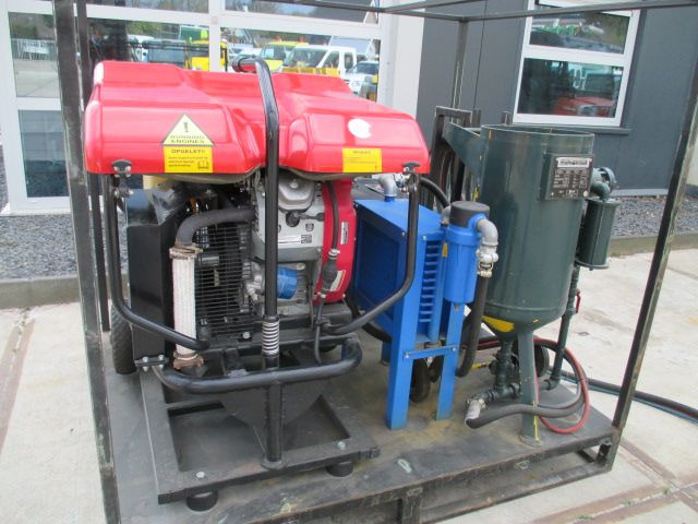 Rotair / Flirok MOBIELE ZAND Straal unit Graffiti Cleaner - Puhastusmasin: pilt 4 Rotair / Flirok MOBIELE ZAND Straal unit Graffiti Cleaner - Puhastusmasin: pilt 4
