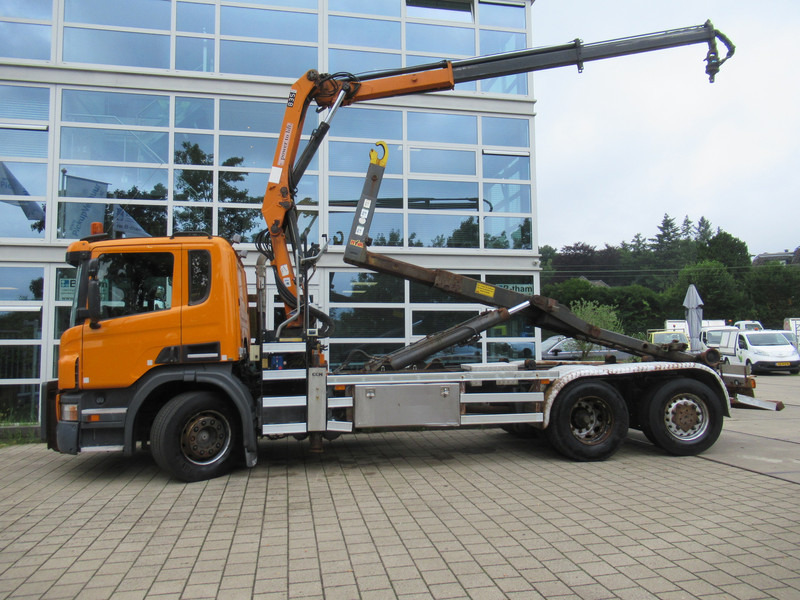 Scania P 320 B 6x2*4 + HMF 835 + HYVA Haakarm - Konkstõstukiga veoauto, Kraanaga veoauto: pilt 3 Scania P 320 B 6x2*4 + HMF 835 + HYVA Haakarm - Konkstõstukiga veoauto, Kraanaga veoauto: pilt 3