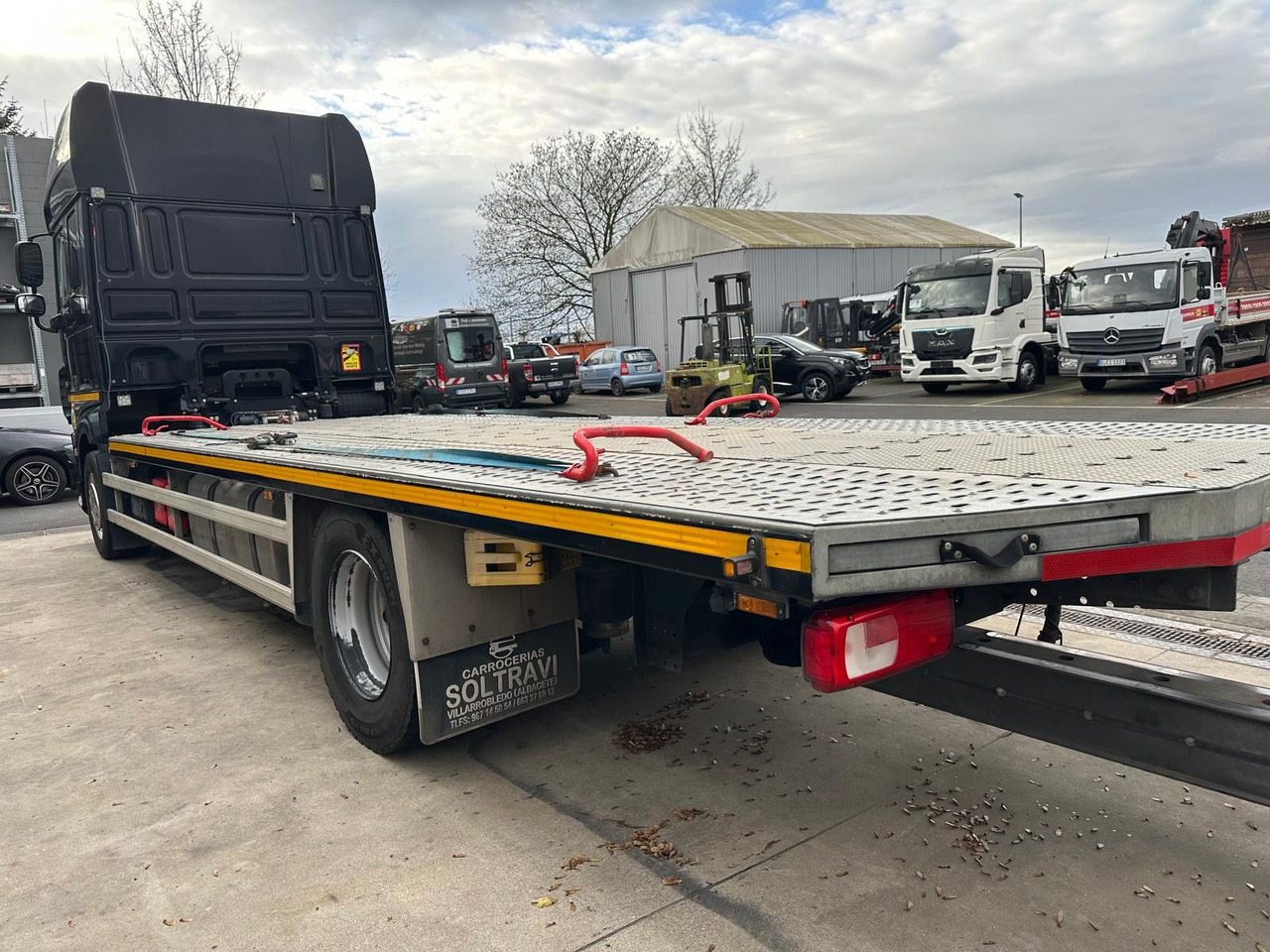 DAF 480XF*Flachzug*Aufstellbühne*VDI2700*Top! - Treilerveoauto: pilt 3 DAF 480XF*Flachzug*Aufstellbühne*VDI2700*Top! - Treilerveoauto: pilt 3