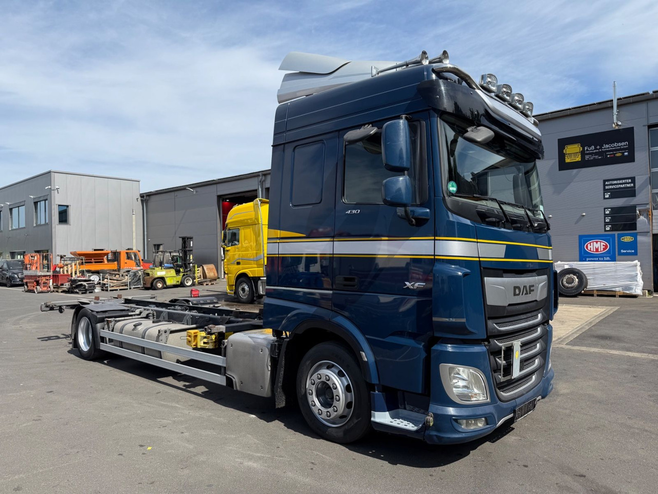 DAF XF430/Jumbo;Mega/Intarder/Standklima-Heizung/BDF - Konteinerveduk/ Tõstukiga veoauto: pilt 1 DAF XF430/Jumbo;Mega/Intarder/Standklima-Heizung/BDF - Konteinerveduk/ Tõstukiga veoauto: pilt 1