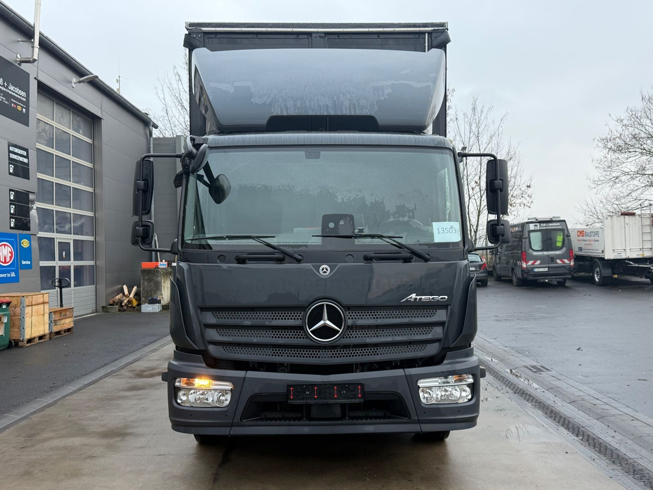 Mercedes-Benz Atego 1530 Pritsche/Plane, Palfinger Lbw, Edscha - Tent veoauto: pilt 2 Mercedes-Benz Atego 1530 Pritsche/Plane, Palfinger Lbw, Edscha - Tent veoauto: pilt 2