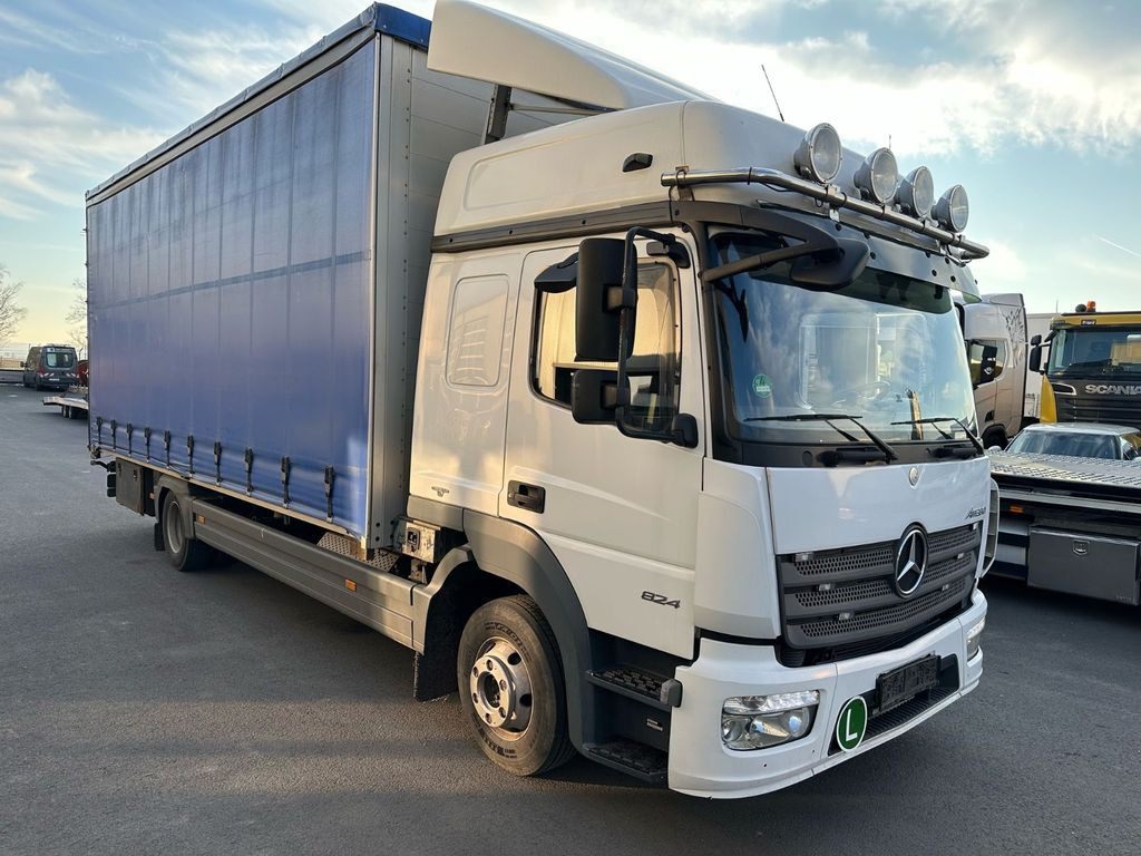 Mercedes-Benz Atego 824 Top-Ausstattung*Pritsche-Plane*Top* - Tent tarbesõiduk: pilt 1 Mercedes-Benz Atego 824 Top-Ausstattung*Pritsche-Plane*Top* - Tent tarbesõiduk: pilt 1