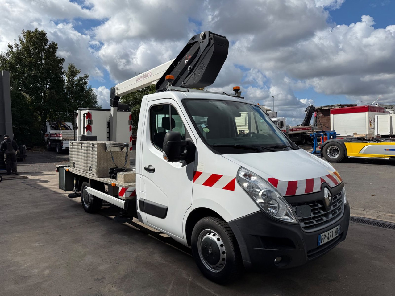 Renault Master III Steiger Klubb K26 / 11,2m / 200Kg - Veoautolt tõusev platvorm: pilt 3 Renault Master III Steiger Klubb K26 / 11,2m / 200Kg - Veoautolt tõusev platvorm: pilt 3