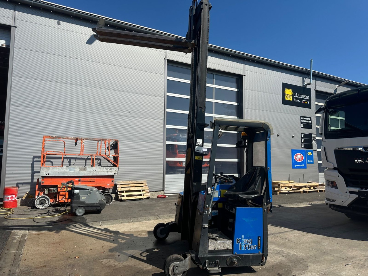 Terberg TKL-M 1x3 Kinglifter Mitnahmestapler*TOP - Diiseltõstuk: pilt 2 Terberg TKL-M 1x3 Kinglifter Mitnahmestapler*TOP - Diiseltõstuk: pilt 2