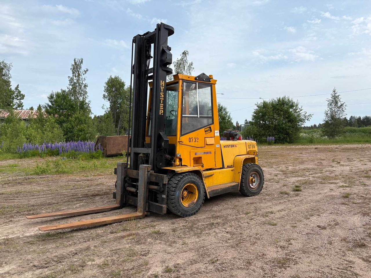 Forklift Hyster H700XL - Kahveltõstuk: pilt 1 Forklift Hyster H700XL - Kahveltõstuk: pilt 1