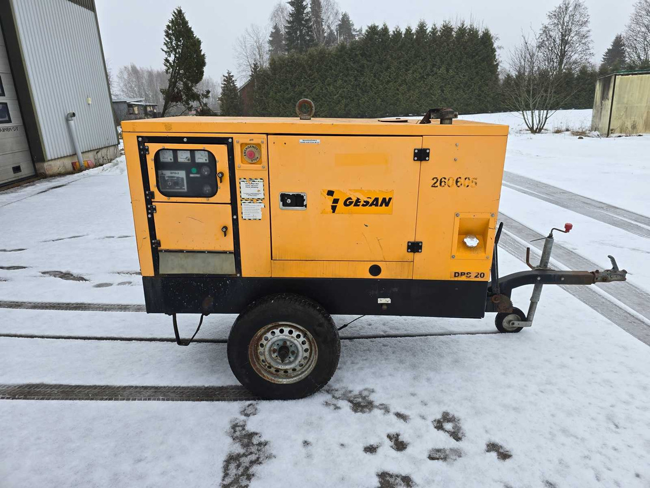 Generator Gesan DPS 20 - Generaatorikomplekt: pilt 4 Generator Gesan DPS 20 - Generaatorikomplekt: pilt 4