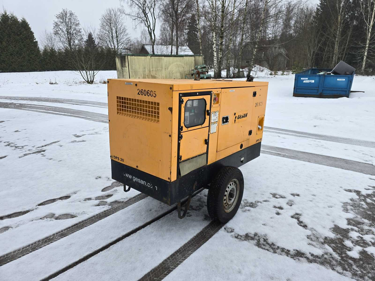 Generator Gesan DPS 20 - Generaatorikomplekt: pilt 1 Generator Gesan DPS 20 - Generaatorikomplekt: pilt 1