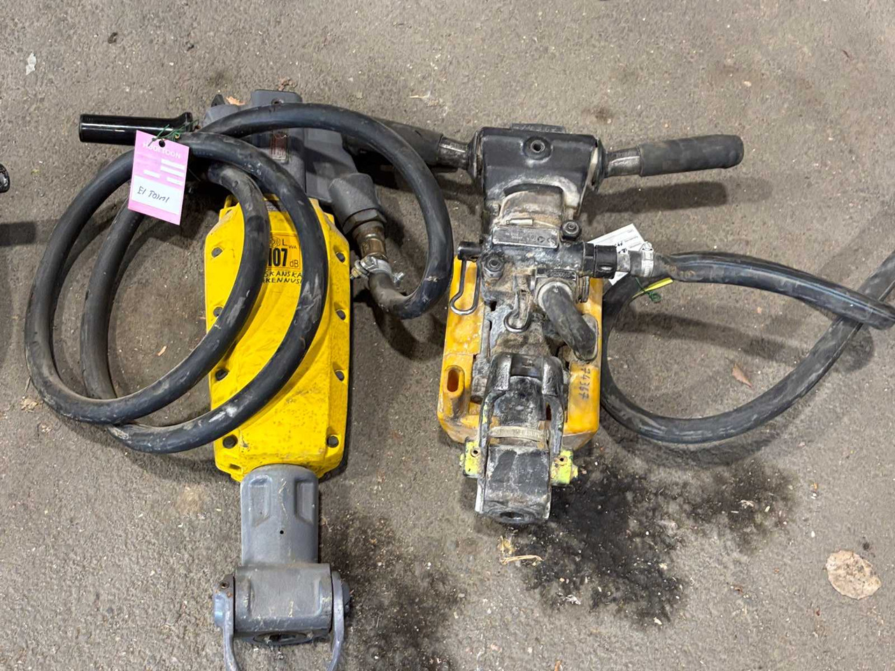 Pneumatic rock drills 7 pcs - Muu seadmestik: pilt 3 Pneumatic rock drills 7 pcs - Muu seadmestik: pilt 3