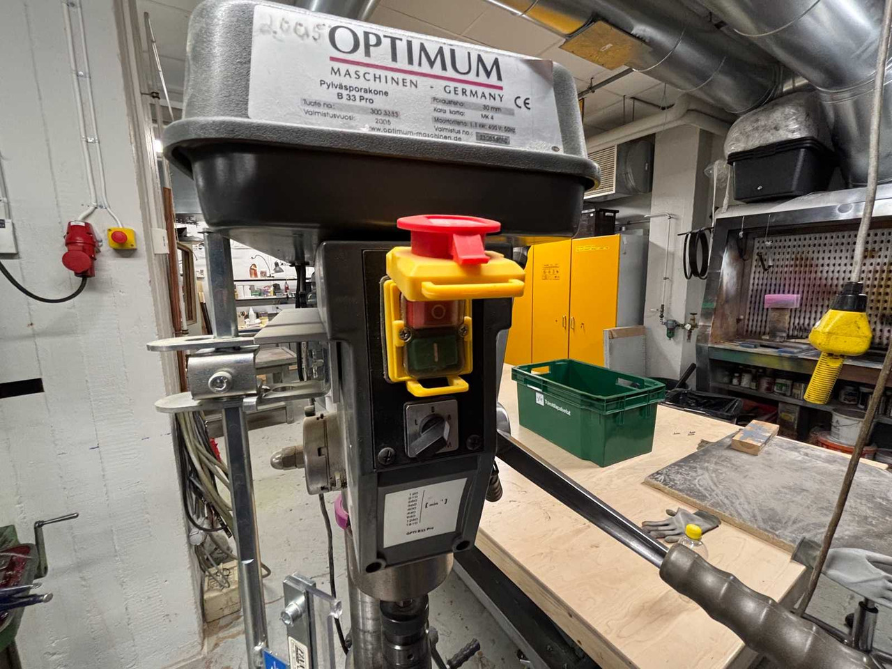 Pillar drill Optimum B 33 Pro - Tööpink: pilt 2 Pillar drill Optimum B 33 Pro - Tööpink: pilt 2