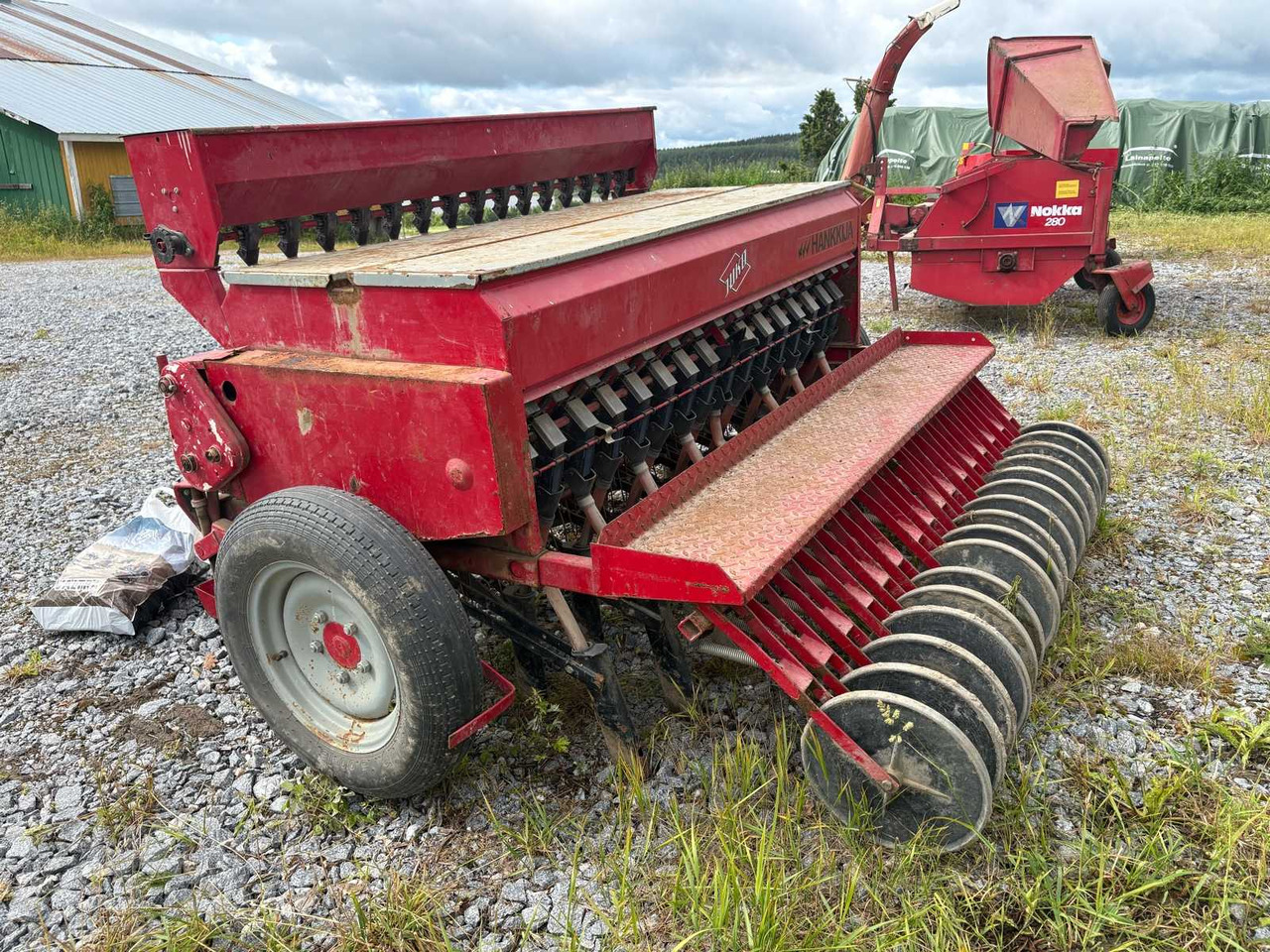 Seed drill Hankkija-Juko - Külvimasin: pilt 2 Seed drill Hankkija-Juko - Külvimasin: pilt 2