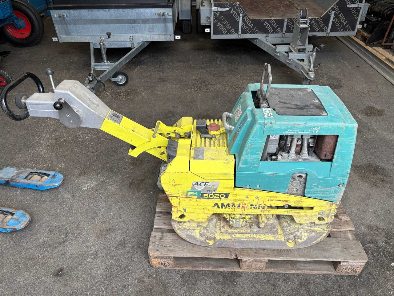 Soil compactor Ammann APH 5020 - Vibraatorplaat: pilt 3 Soil compactor Ammann APH 5020 - Vibraatorplaat: pilt 3