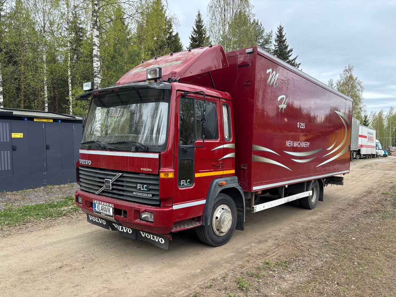 Kasti veoauto Volvo FLC truck: pilt 1