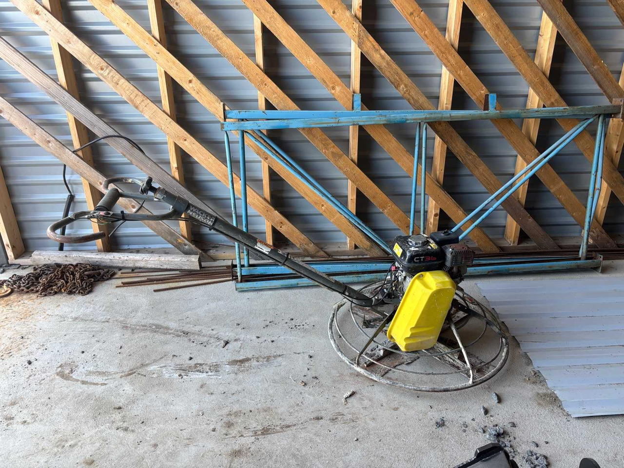 Wacker Neuson Trowel CT 36-5A concrete grinder - Betoonihõõruti: pilt 2 Wacker Neuson Trowel CT 36-5A concrete grinder - Betoonihõõruti: pilt 2