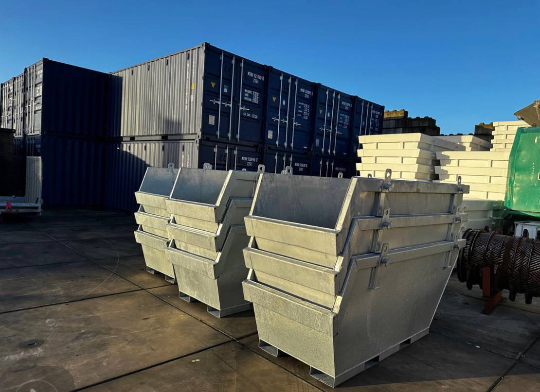Sidalco 2 m3 gegalvaniseerd - Liftdumper konteiner: pilt 4 Sidalco 2 m3 gegalvaniseerd - Liftdumper konteiner: pilt 4