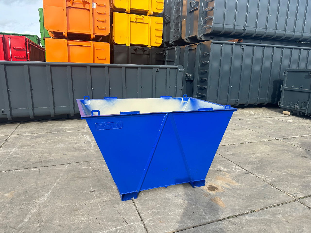 Sidalco 2 m3 sorteer bakjes - Liftdumper konteiner: pilt 1 Sidalco 2 m3 sorteer bakjes - Liftdumper konteiner: pilt 1