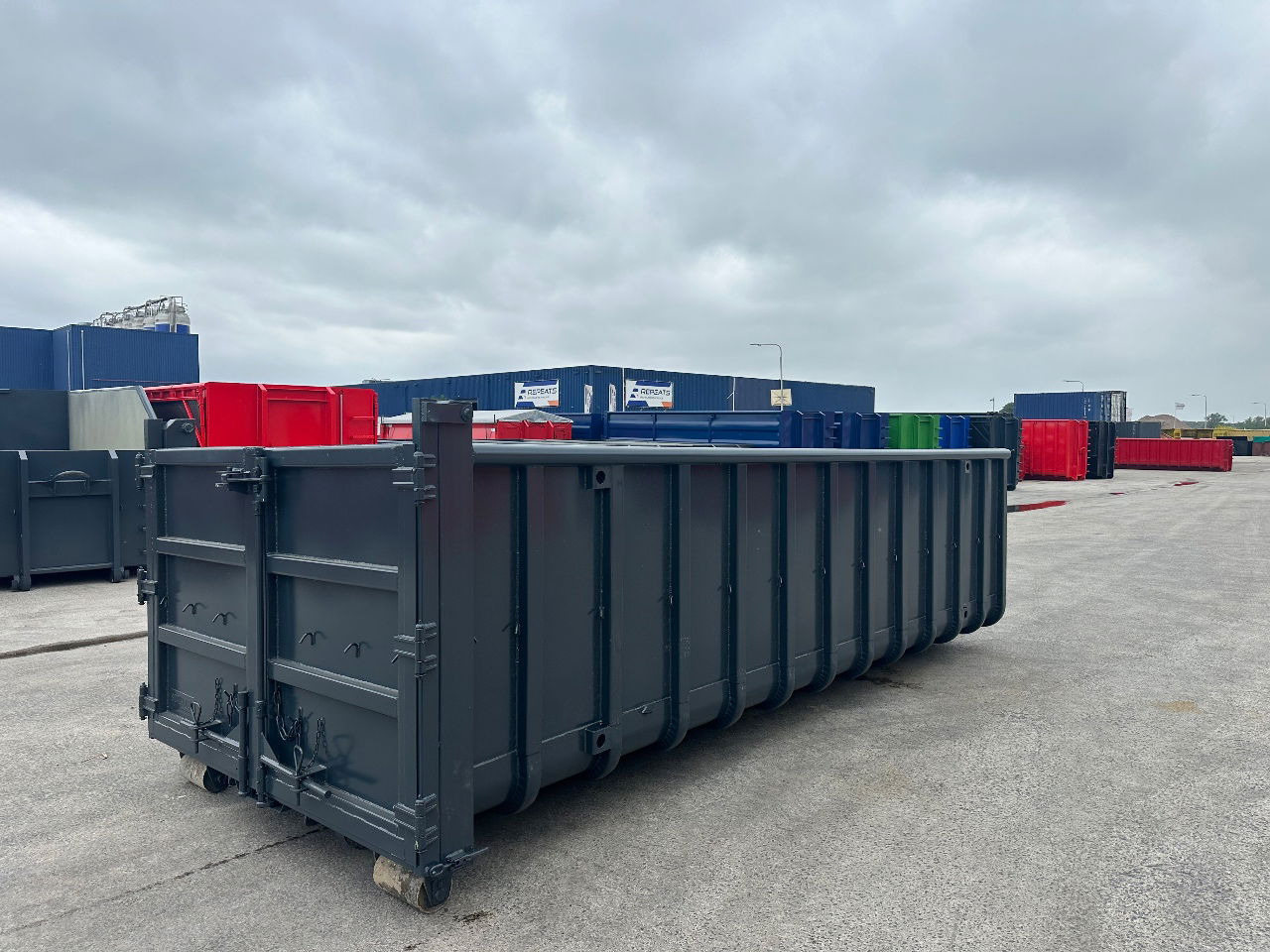 Sidalco 20 m3 Franse deur klep combinatie - Multilift konteiner: pilt 2 Sidalco 20 m3 Franse deur klep combinatie - Multilift konteiner: pilt 2